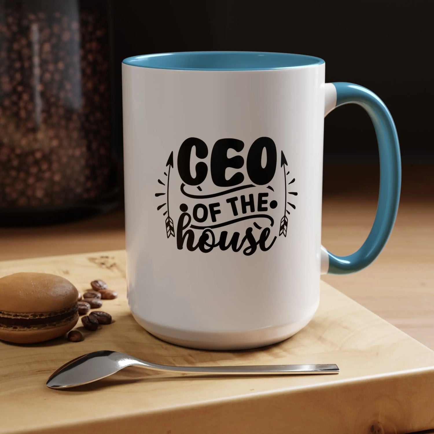 Funny Boss Mugs – CEO of the House Accent Cup | InkRevive - InkRevive Supply Co.