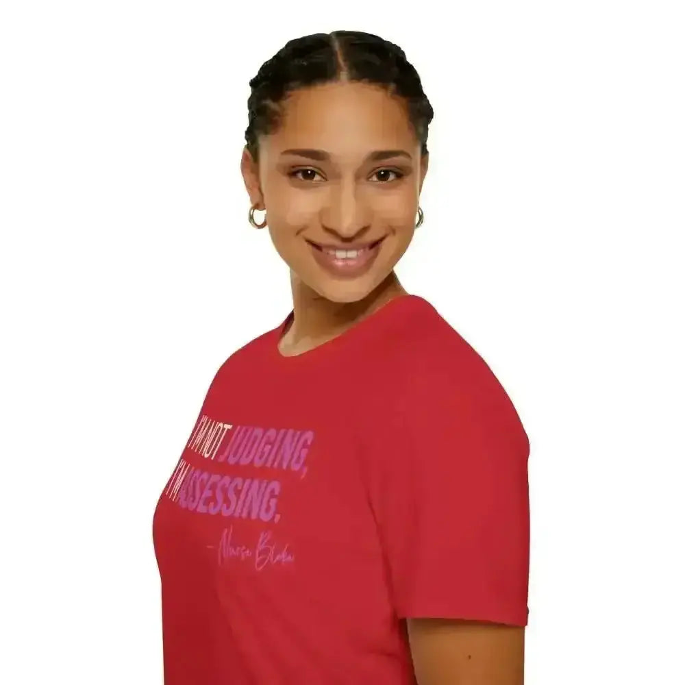 Assessing Not Judging Healthcare Shirt - Nurse Gift - EMT CNA Mental Health Tee - Medical Student Humor - Gildan 64000 - InkRevive Supply Co.